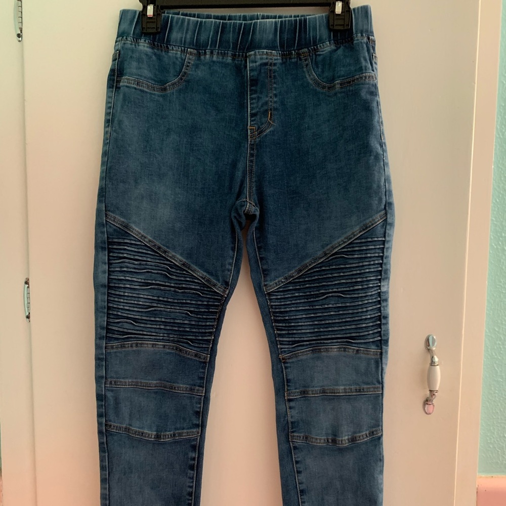 DENIM MOTO JEANS